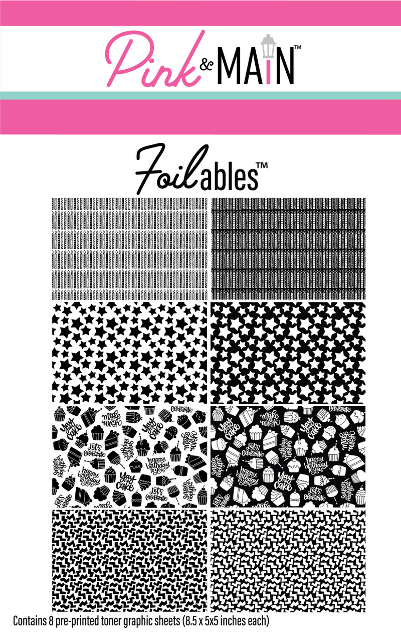 It's Your Birthday Backgrounds - Foilables® Sheets It's Your Birthday Backgrounds - Foilables® Sheets