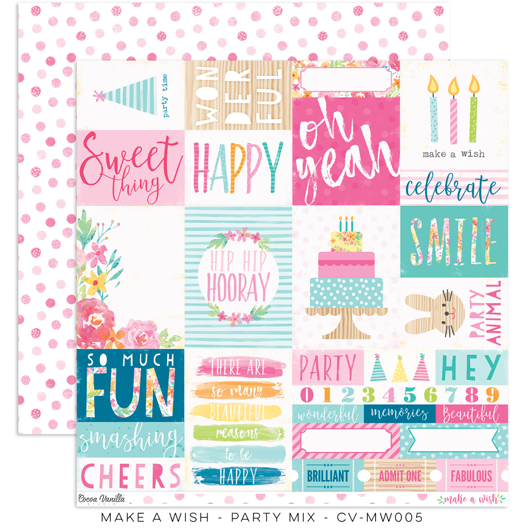 Party Mix - Paper - Make a Wish
