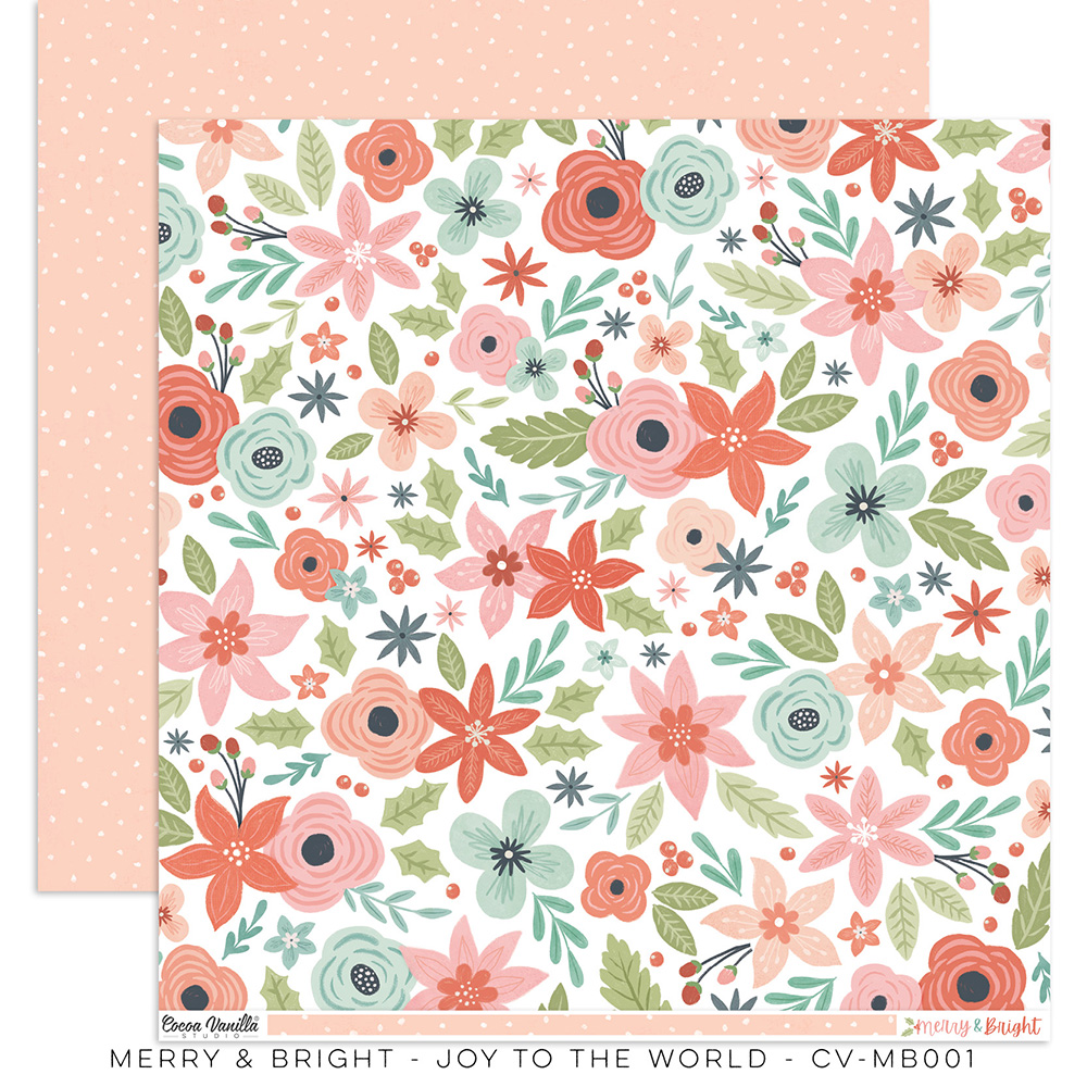 Paper Pack - MERRY & BRIGHT - Joy To The World Paper Pack - MERRY & BRIGHT - Joy To The World