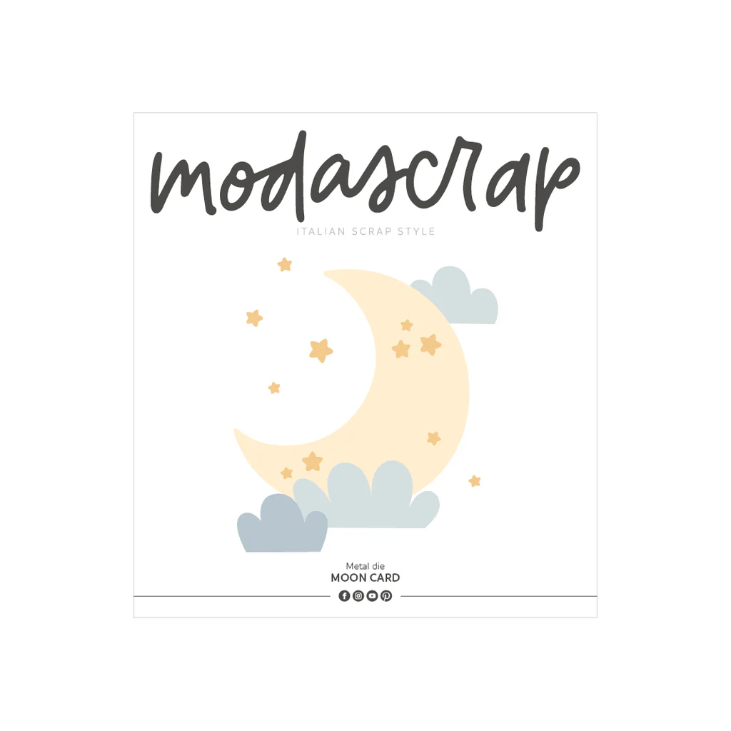 Moon Card - Modascrap Moon Card - Modascrap