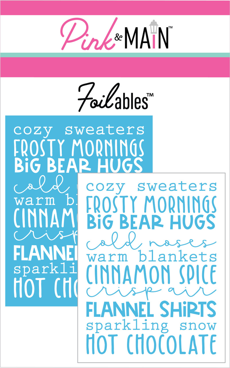 Winter Poem - Foilables® Panels 