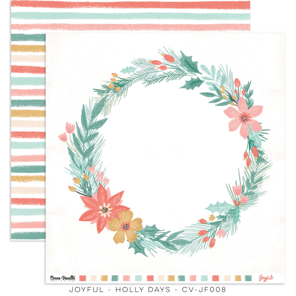 Paper - Holly Days - JOYFUL