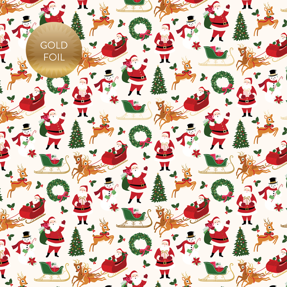 Merry Christmas - Gold Foiled - Echo Park