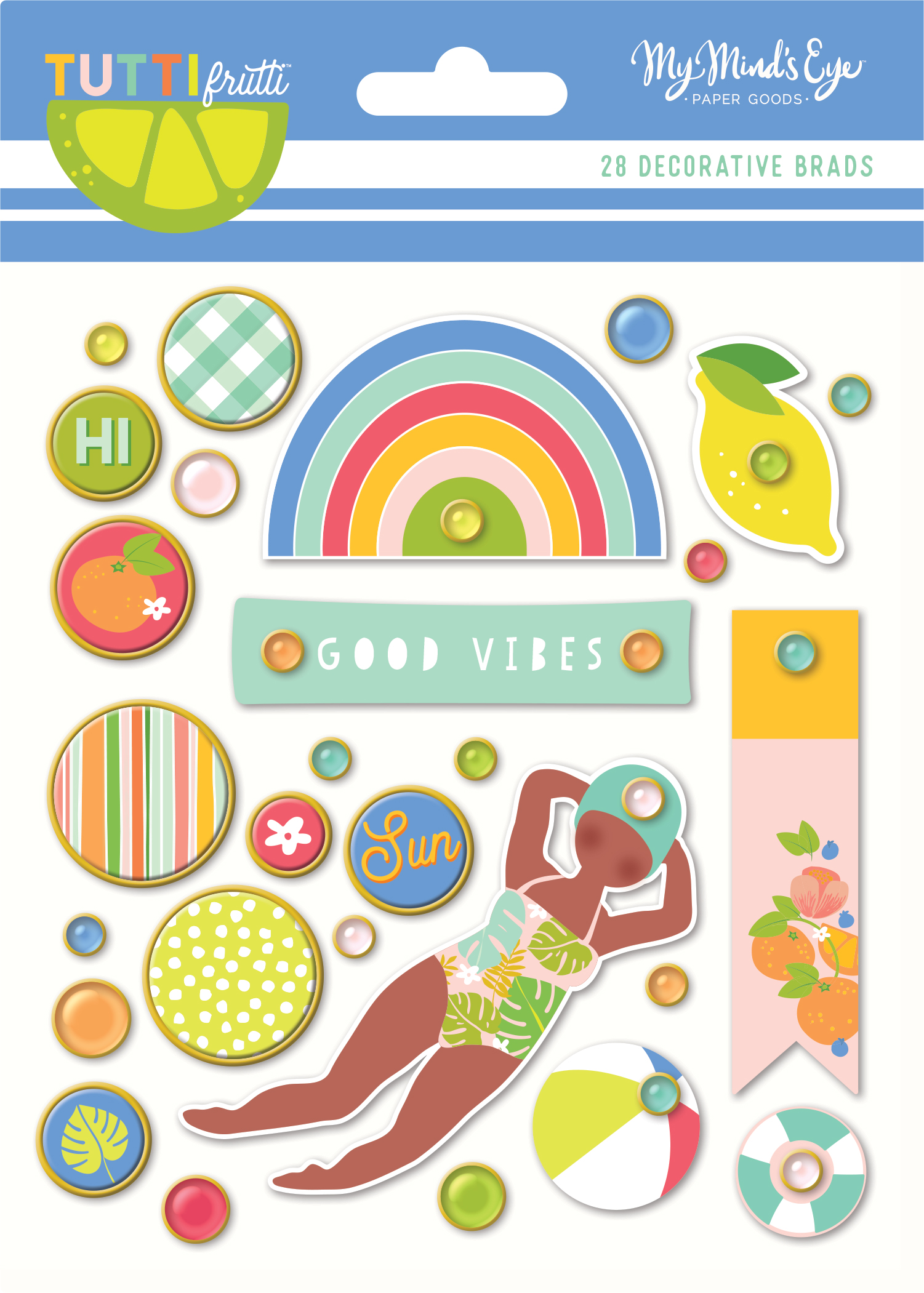 Brads - Tutti Frutti Collection - My MindÂ´s Eye