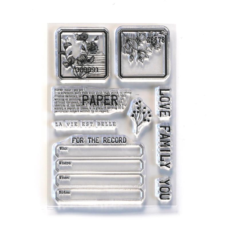 Paper Love - Clear Stamps Paper Love - Clear Stamps