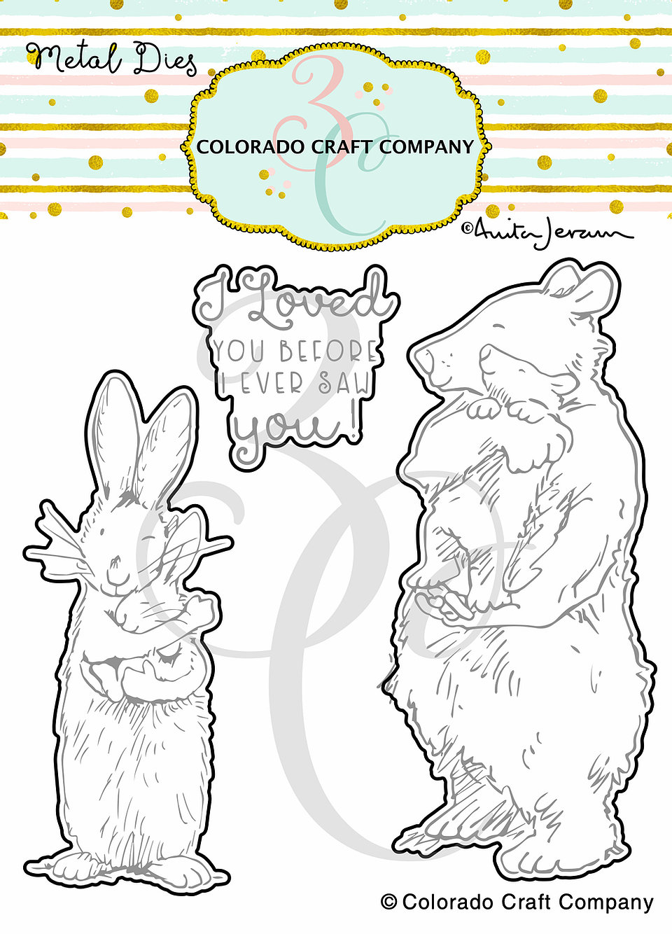 Snuggles - Anita Jeram - Die Set