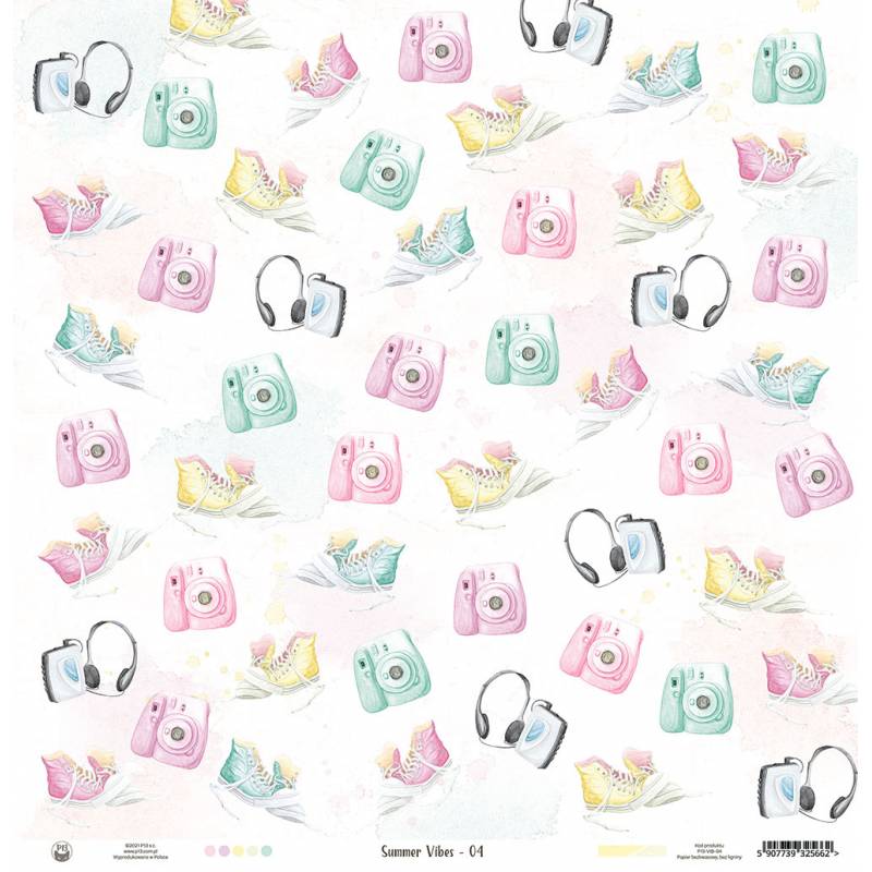 Paper 04 - 12"x12" - Summer Vibes