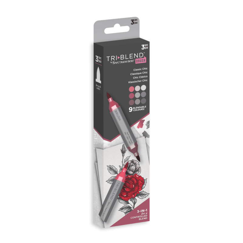 Classic Chic - Spectrum Noir Triblend Brush