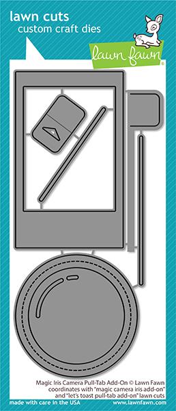 Magic Iris Camera pull-tab add-on - lawn cuts Magic Iris Camera pull-tab add-on - lawn cuts