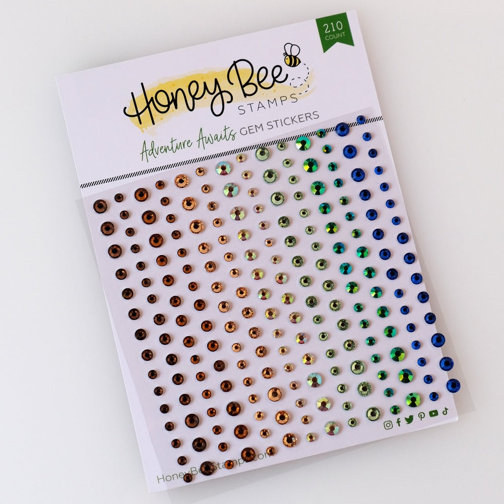 Adventure Awaits Gem Stickers  Adventure Awaits Gem Stickers