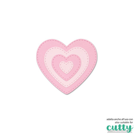 Cuoricini Cuciti - Dies Cuoricini Cuciti - Dies