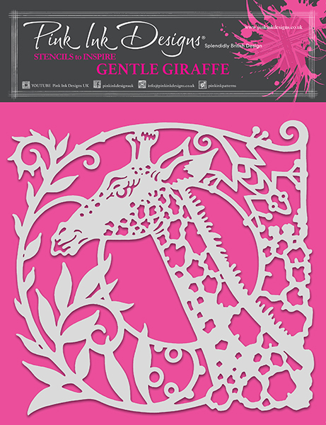 Gentle Giraffe - Stencil