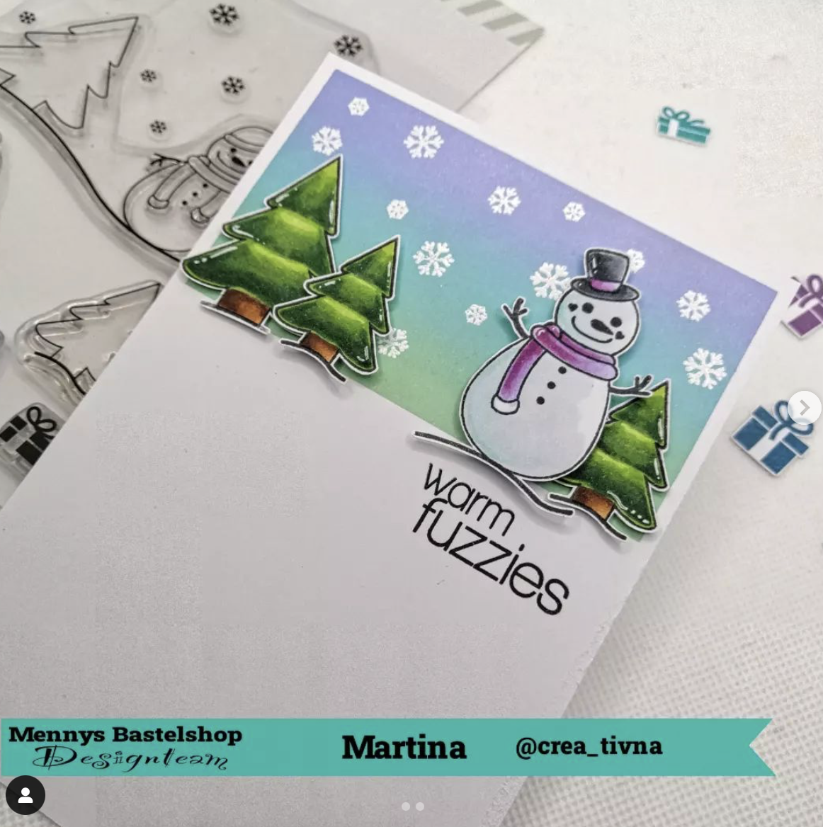 Winterwonderland Mennys Stamps