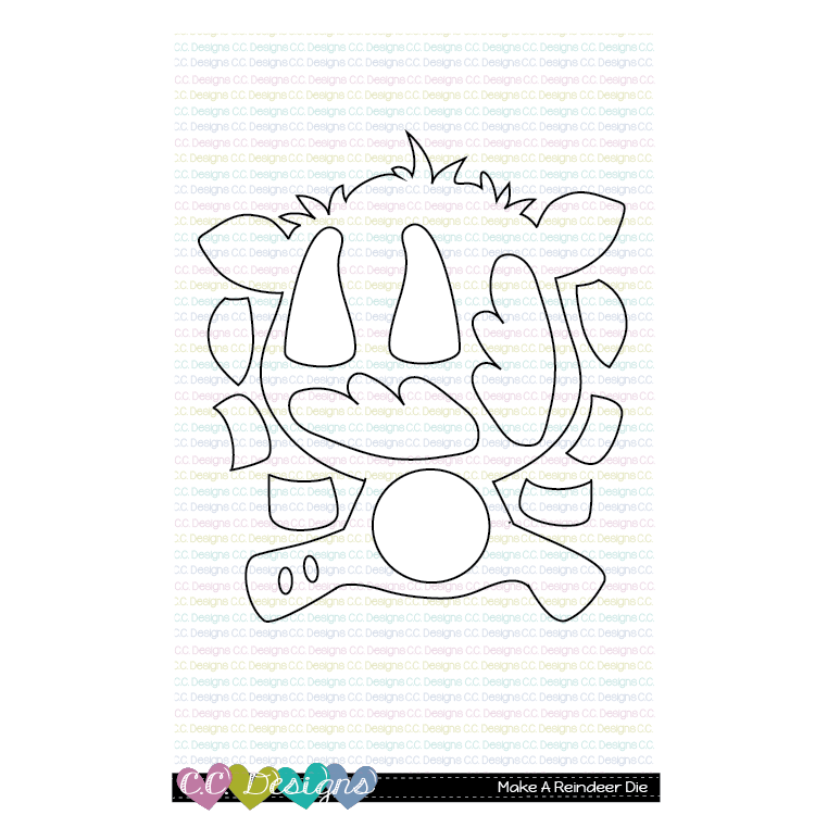 Make a Reindeer - Metal Die