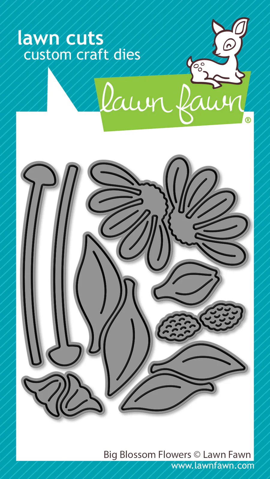 Big Blossom Flowers - Lawn Cuts 