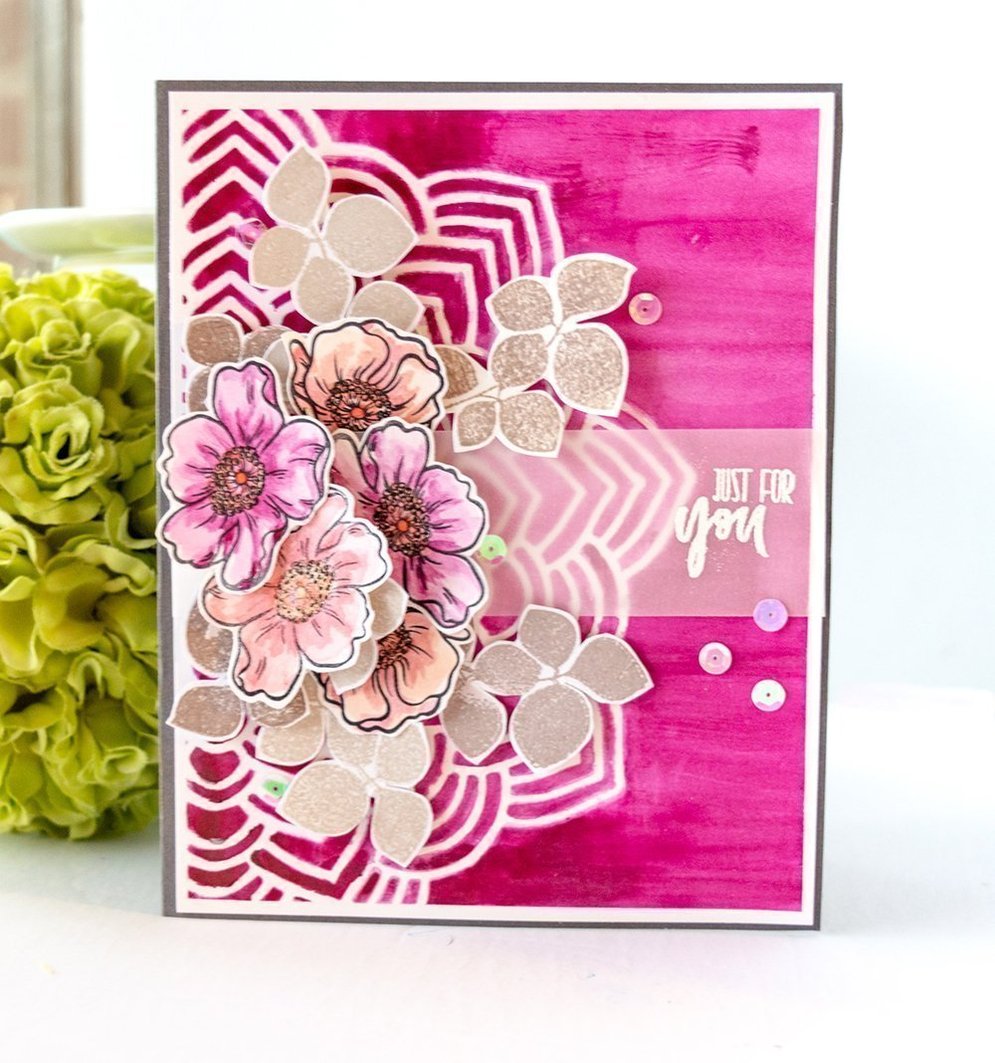 Floral Mandala - Stencil Floral Mandala - Stencil