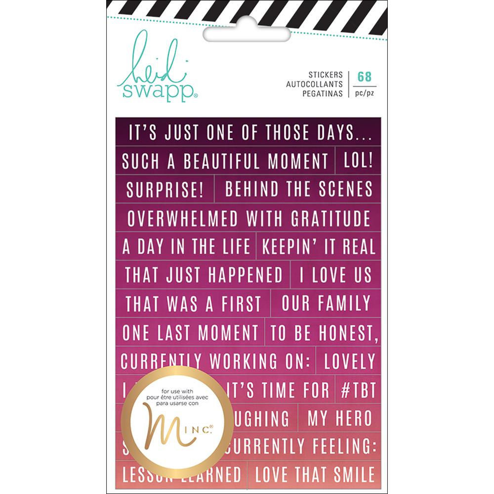 Minc - Word Jumble - Hawthorne Stickers Minc - Word Jumble - Hawthorne Stickers