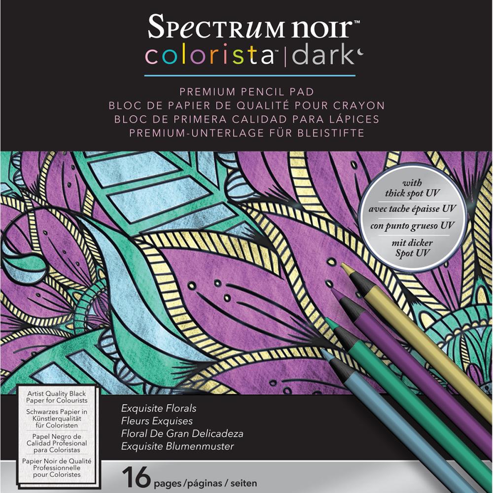 Spectrum Noir Colorista Tag Pencil Pad - 6"X6"