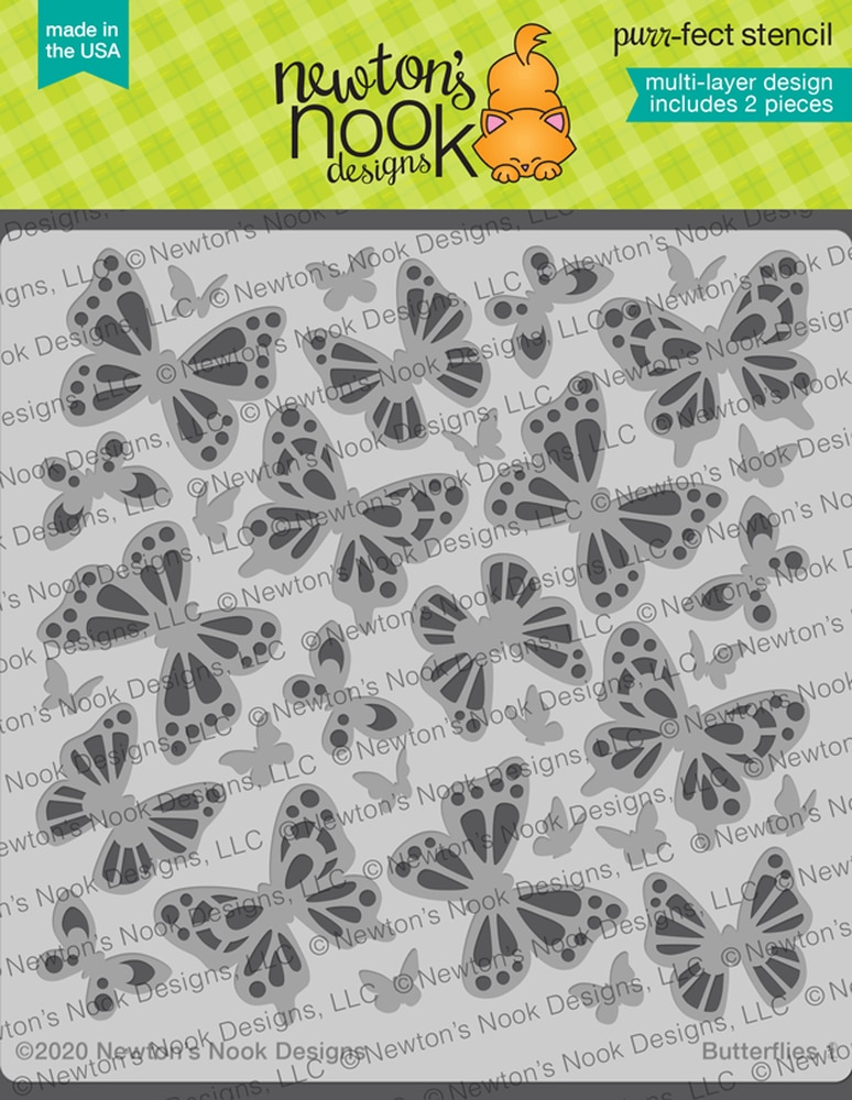 Butterflies - Stencil Set Butterflies - Stencil Set