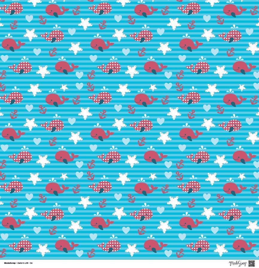 Sailors Life - Elizabeth Craft Designs - 6"x6"