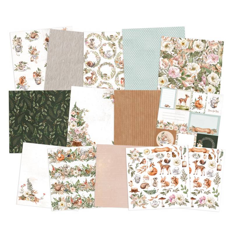 Paper Pad - 6"x8" - Forest Tea Party