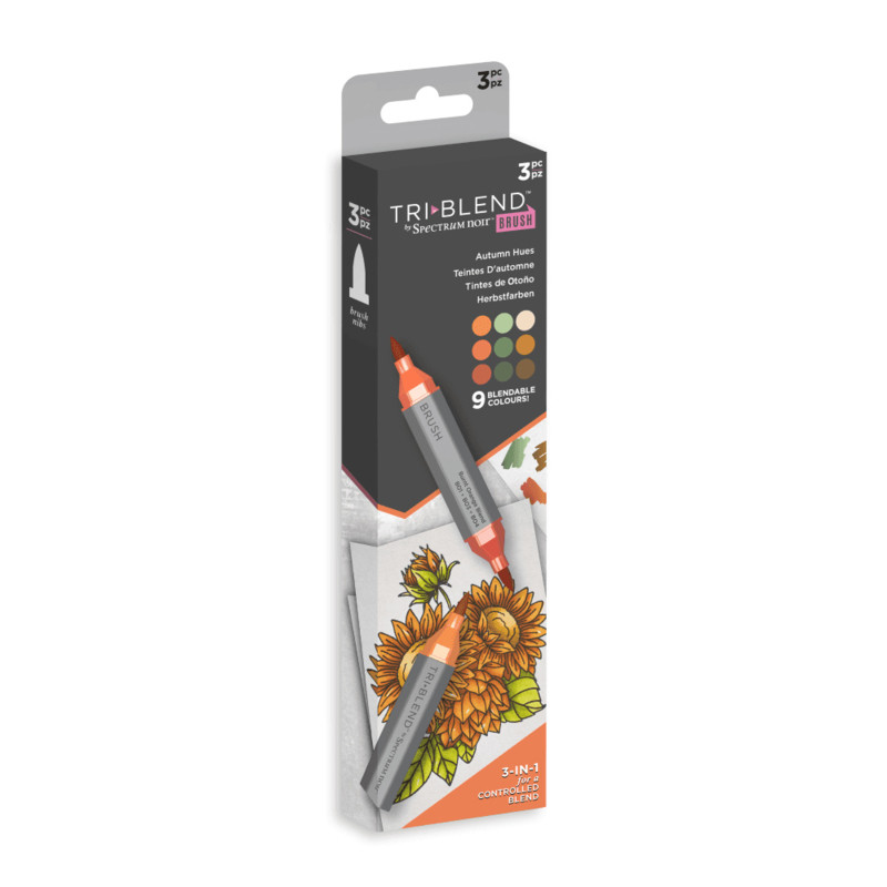 Autumn Hues - Spectrum Noir Triblend Brush