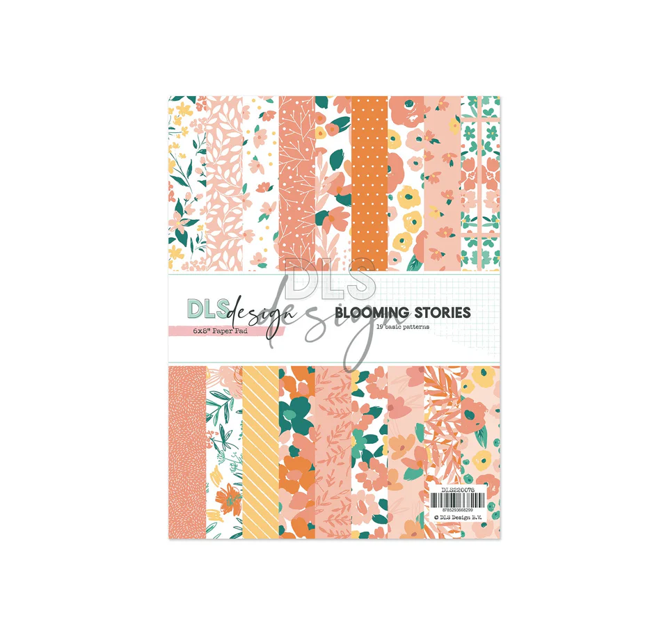 Blooming Stories - Paper Pad 6X8" - Twelve Months Of Stories Blooming Stories - Paper Pad 6X8" - Twelve Months Of Stories
