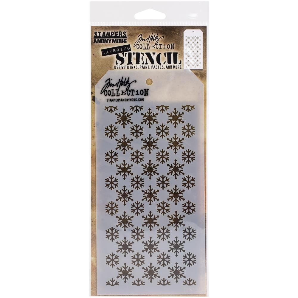 Flurries - Tim Holtz Layering Stencil Flurries - Tim Holtz Layering Stencil