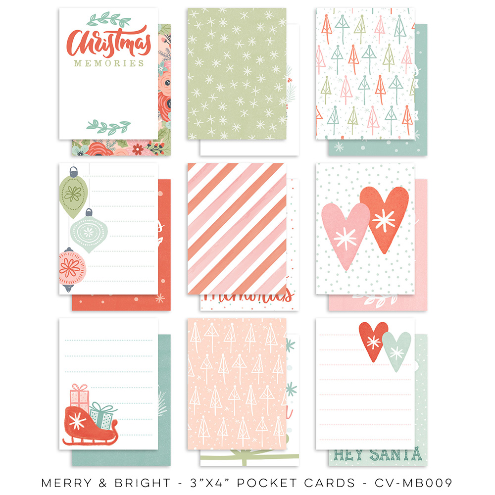 Pocket Cards - MERRY & BRIGHT - Joy To The World Pocket Cards - MERRY & BRIGHT - Joy To The World