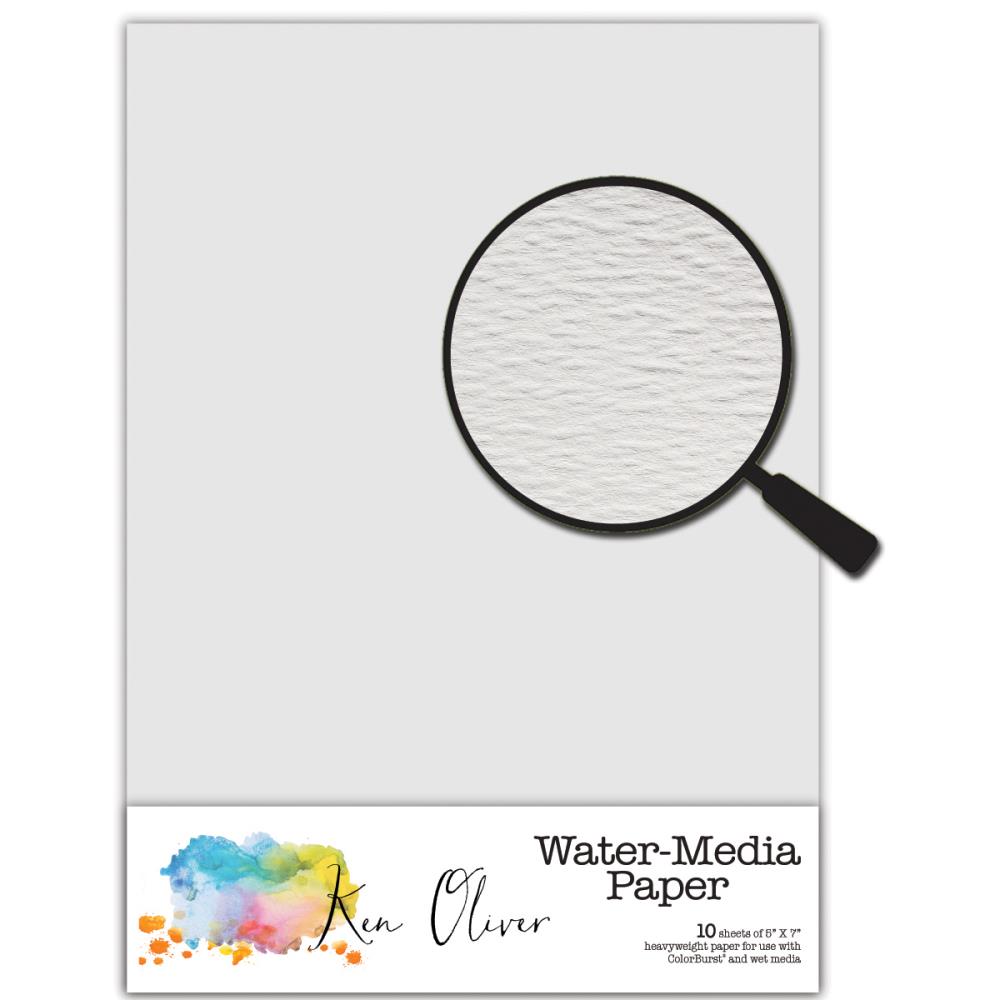 Ken Oliver Water - Media Paper 10/Pkg Ken Oliver Water - Media Paper 10/Pkg