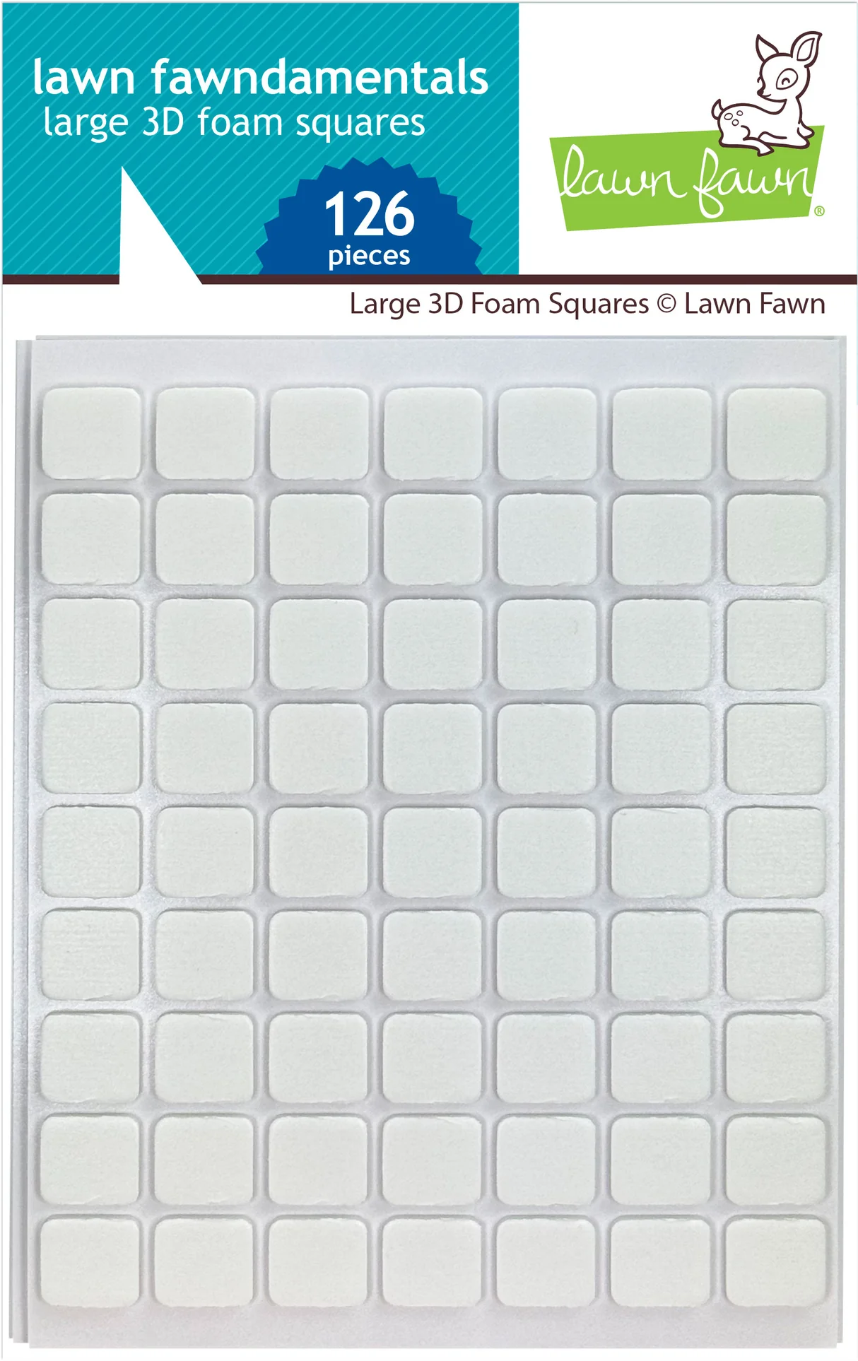 Large 3D Foam Squares - Lawn Fawn Large 3D Foam Squares - Lawn Fawn
