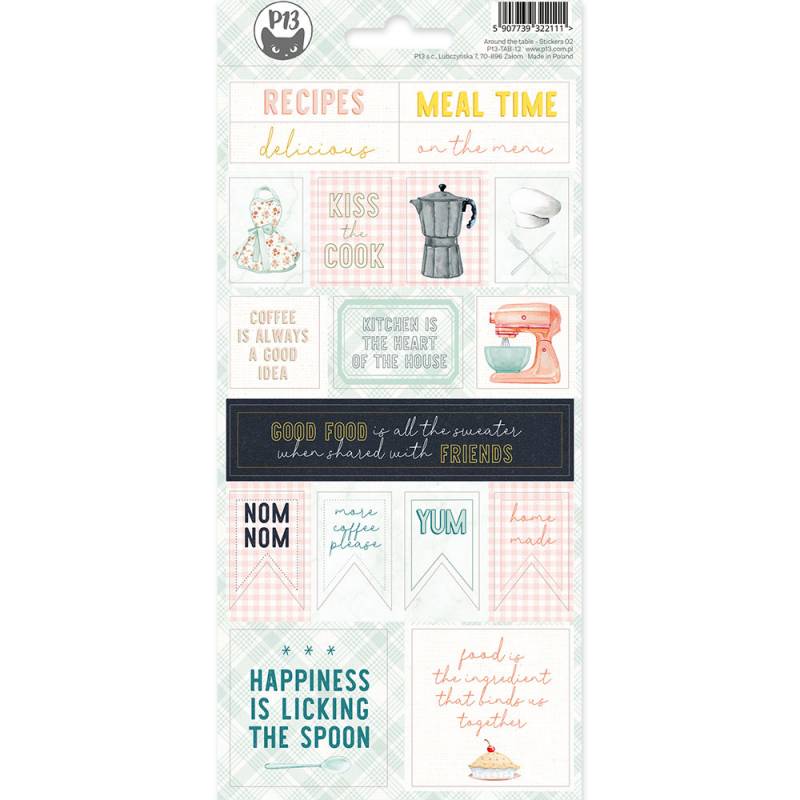Sticker Sheet 02 - Around the Table