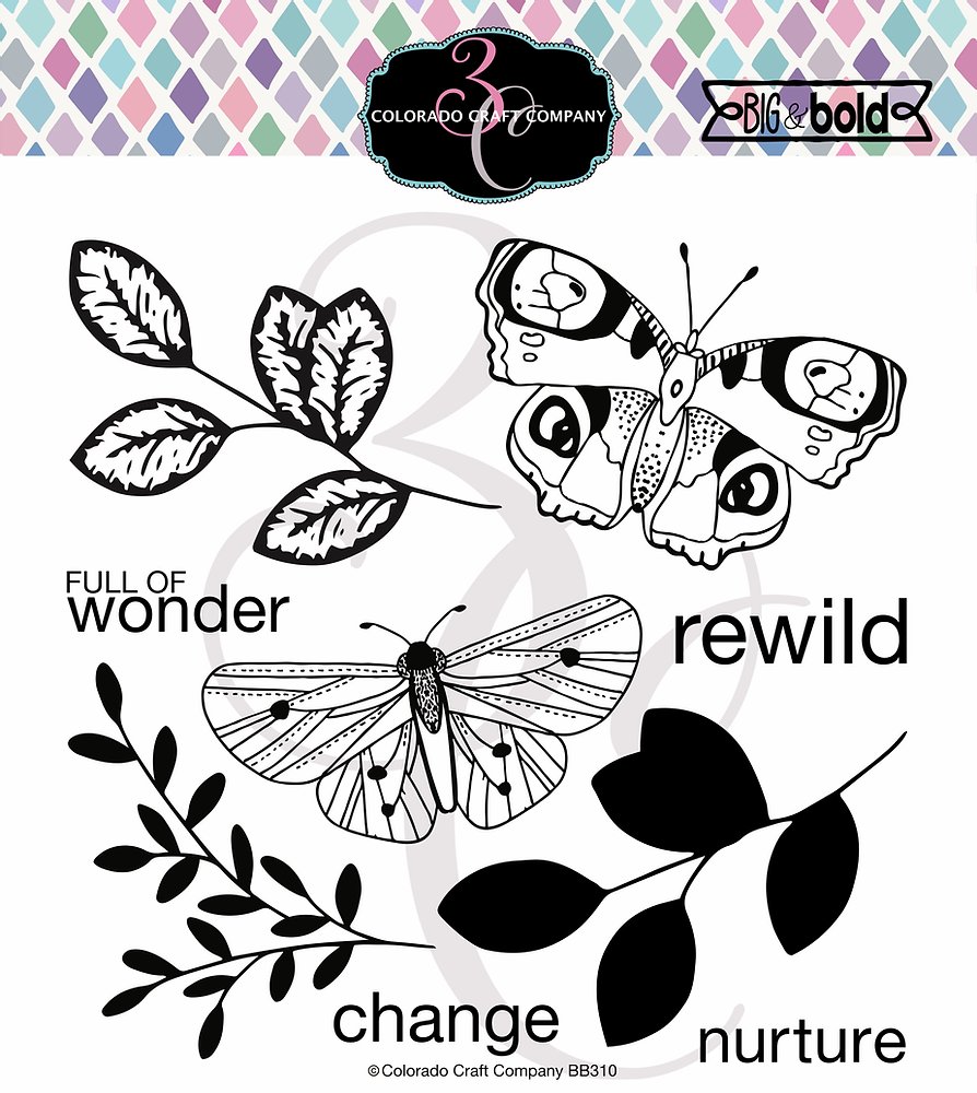 Blissful Butterflies - Big & Bold