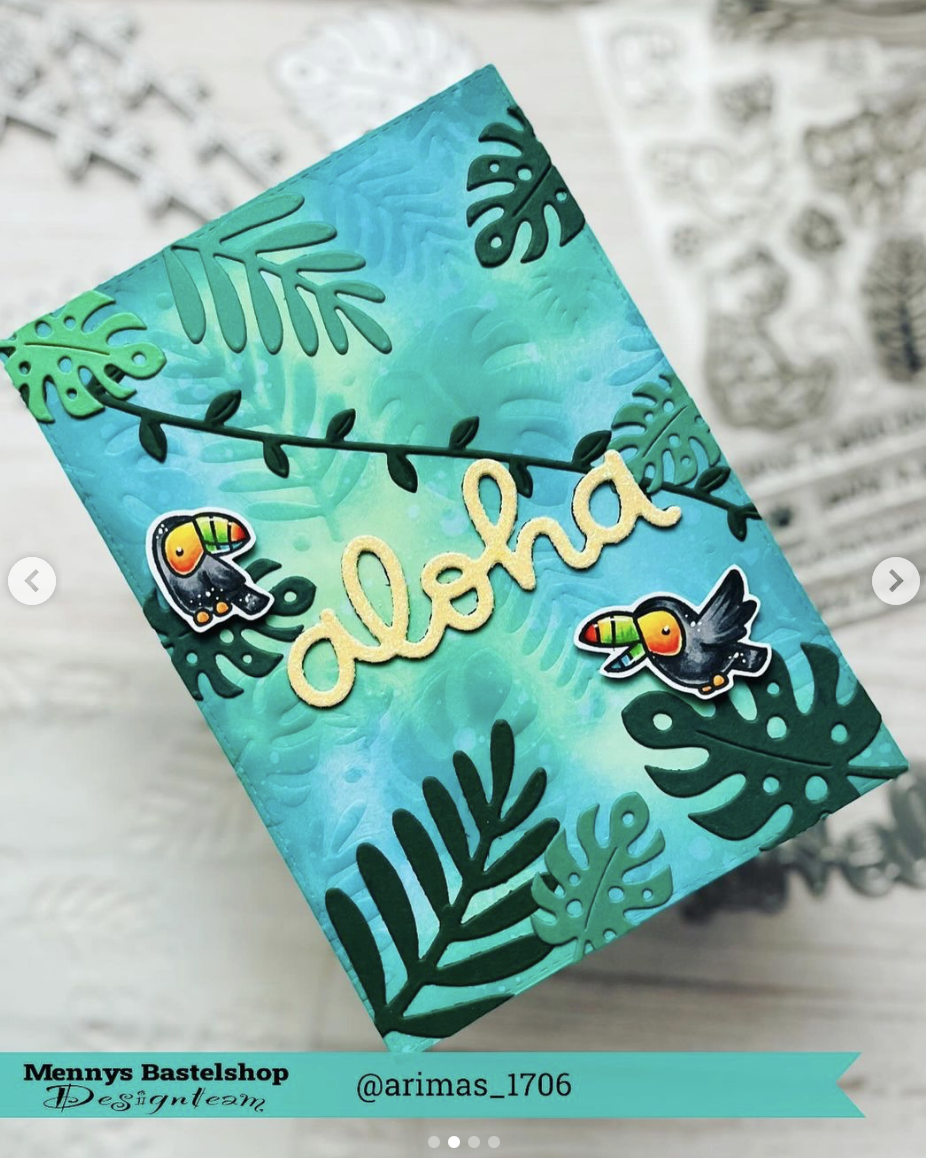 Tropical Leaves Background Tropical Leaves Background