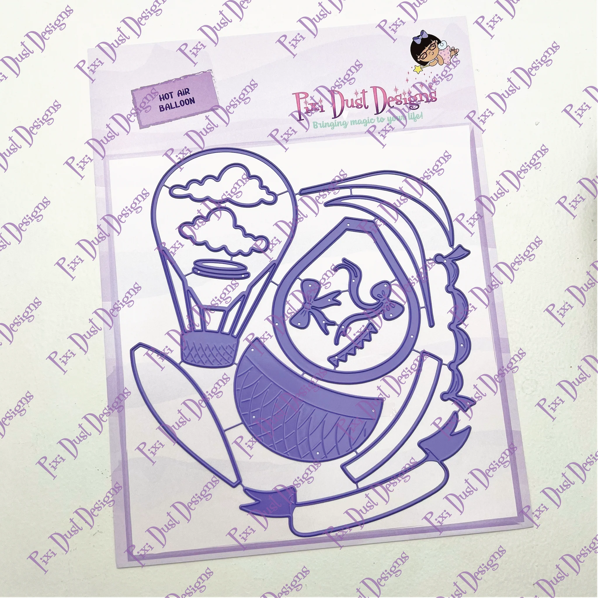Hot Air Balloon - Pixi Cuts