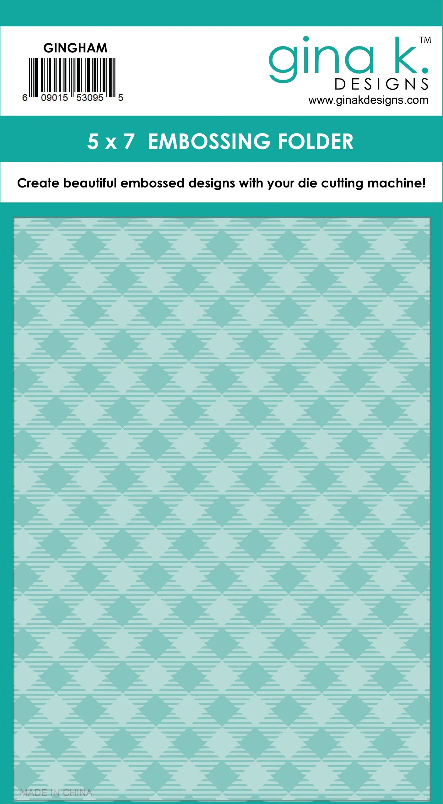 Gingham - Embossing Folder