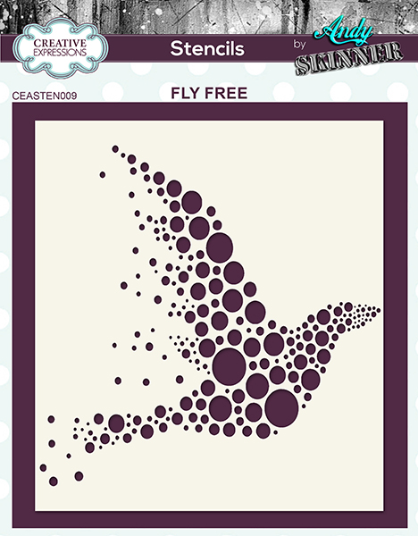 Fly Free - Andy Skinner Stencil