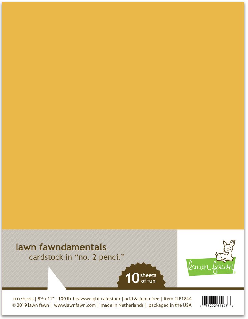No. 2 Pencil - Cardstock