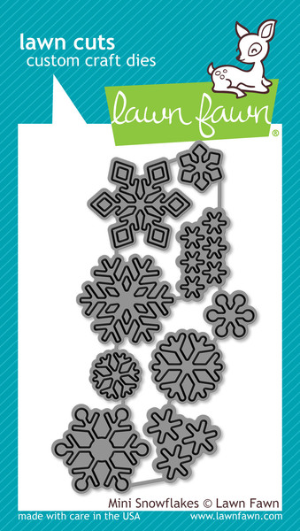 Mini Snowflakes- lawn cuts
