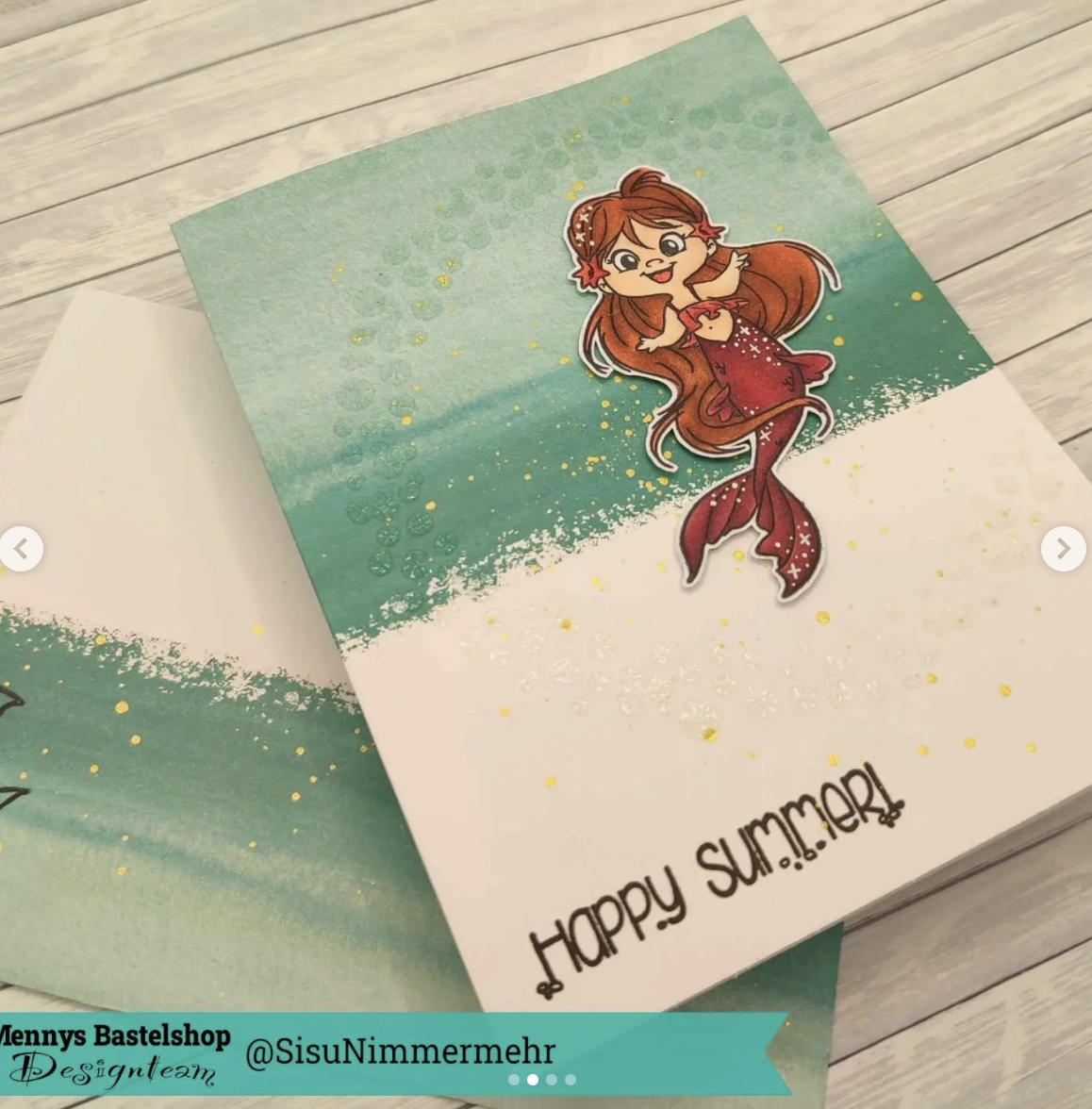 Mermaid und Crackle Paste Mermaid und Crackle Paste