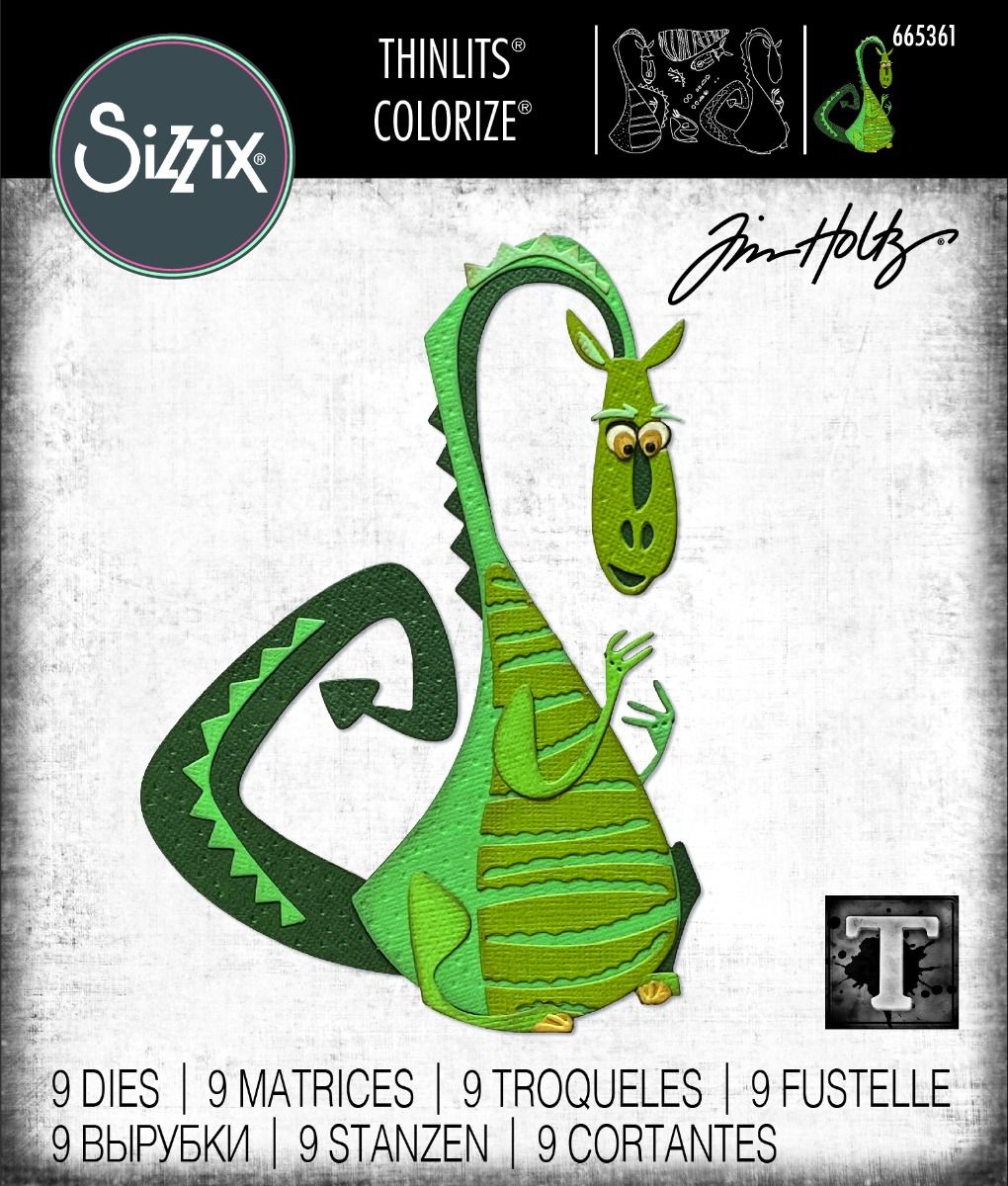 Rupert - Colorize - Sizzix Thinlits Dies By Tim Holtz
