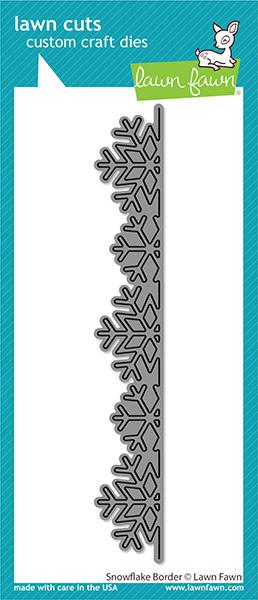 Snowflake Border - Lawn Cuts