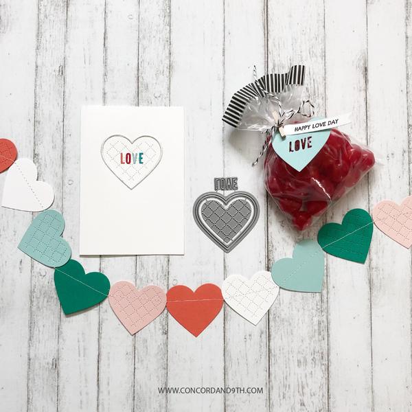 Quilted Heart - Dies Quilted Heart - Dies