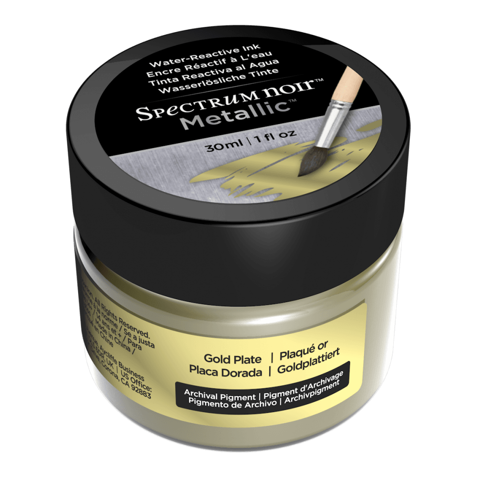 Gold Plate - Sparkle Liquid Ink - Spectrum Noir
