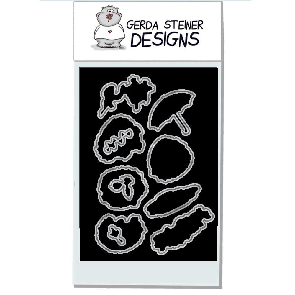 Cheerful Hedgehog Die Set