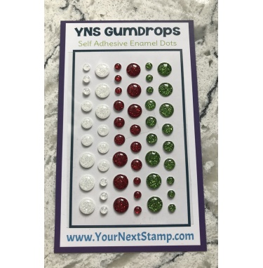 Merry and Bright Glittered - Gumdrops