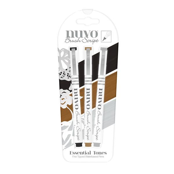 Brush Script Pens - Essential Tones