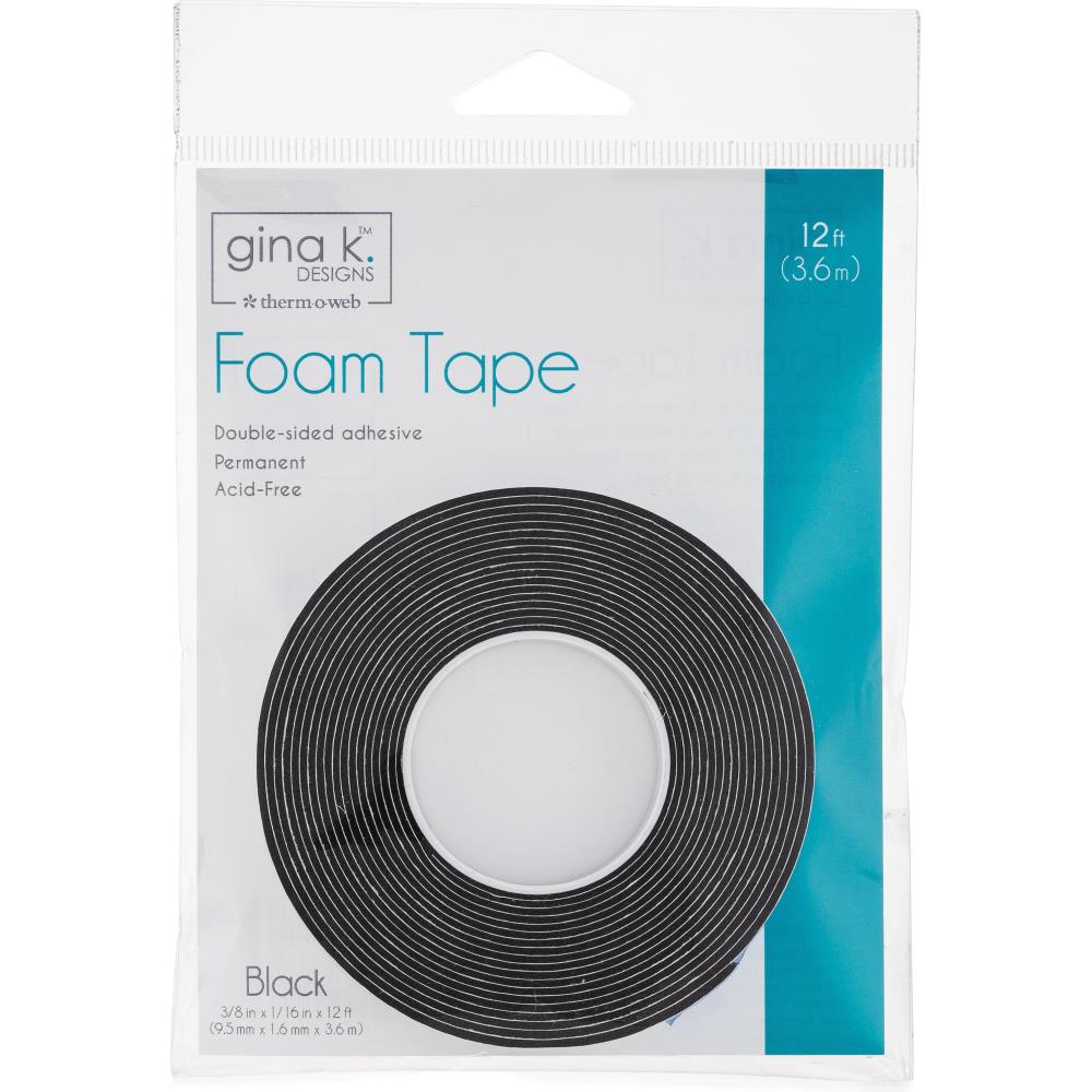 Foam Tape - Black - Gina K Designs