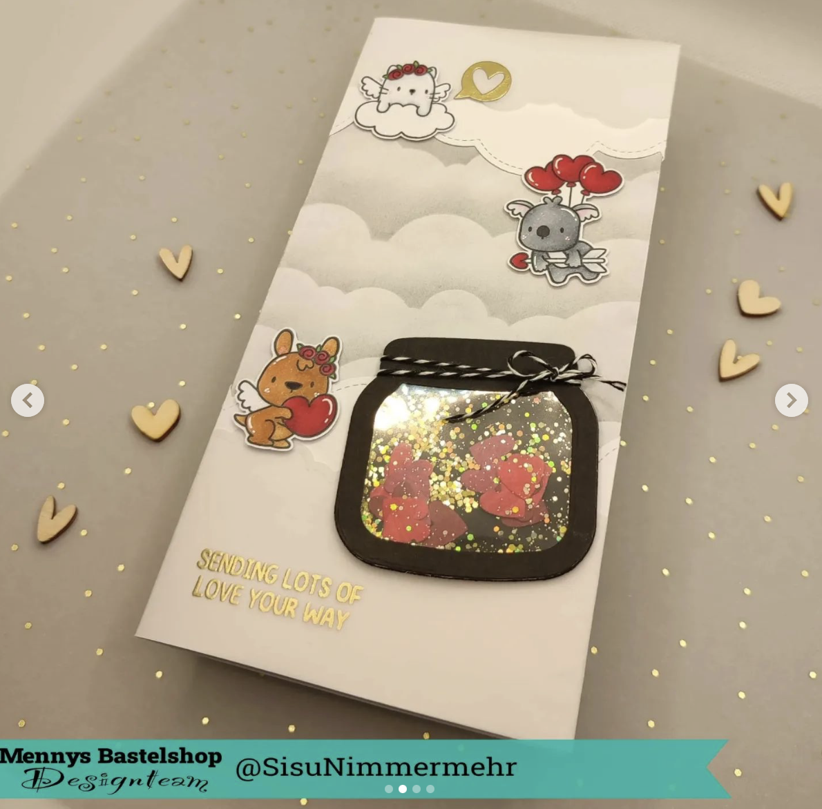 Heute glitzert es Liebe!