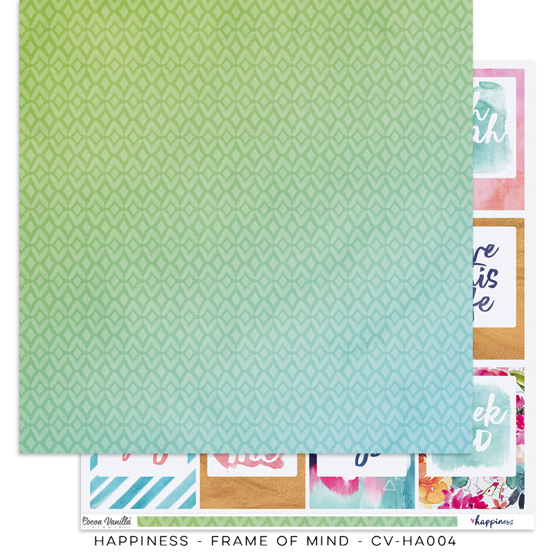 Frame Of Mind - Happiness - Paper